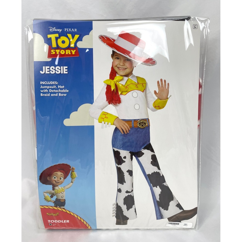 Spirit Halloween Girl 2T Disney Toy Story Jessie Halloween Costume Cowgirl
